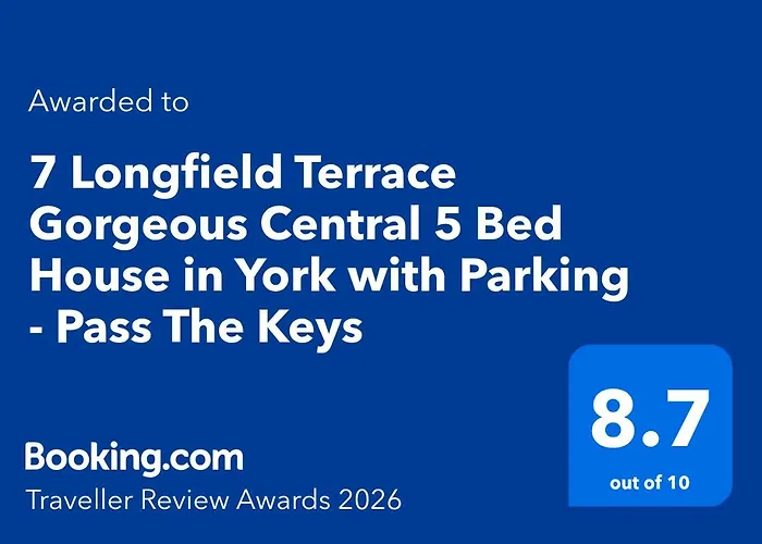 7 Longfield Terrace Gorgeous 5 Bed House In With Parking - Pass The Keys בית נופש